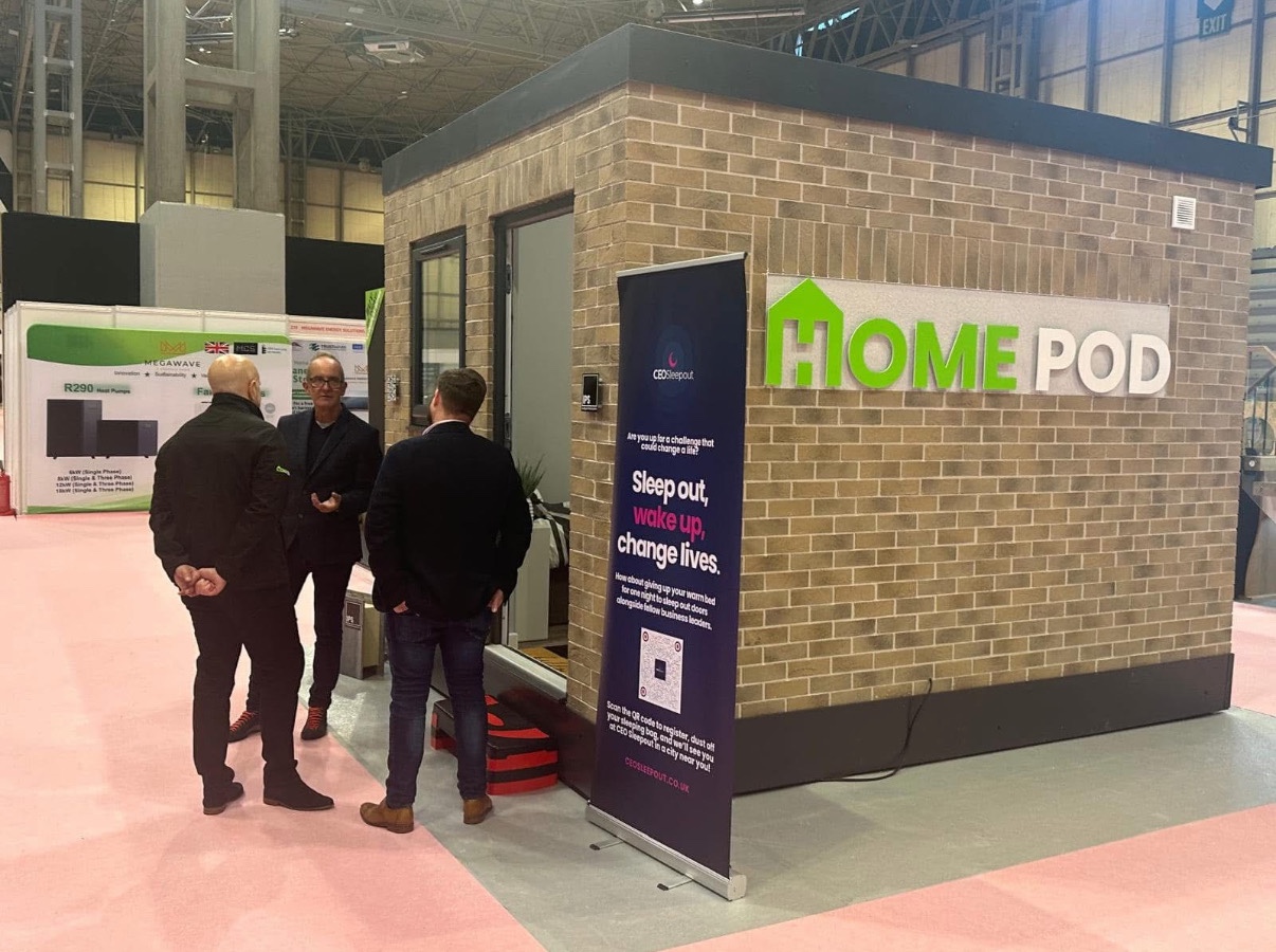 HomePod exhibition stand at Grand Designs, NEC Birmingham
